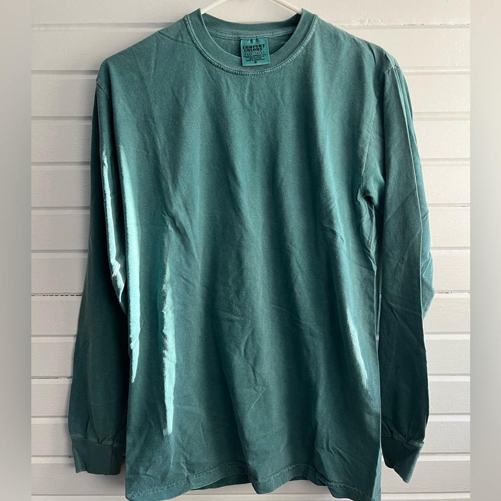 Comfort Colors Blue Spruce Long Sleeve
